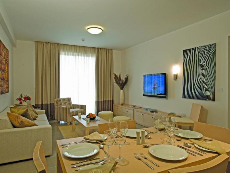 Two-Bedroom Suite with Inland View
